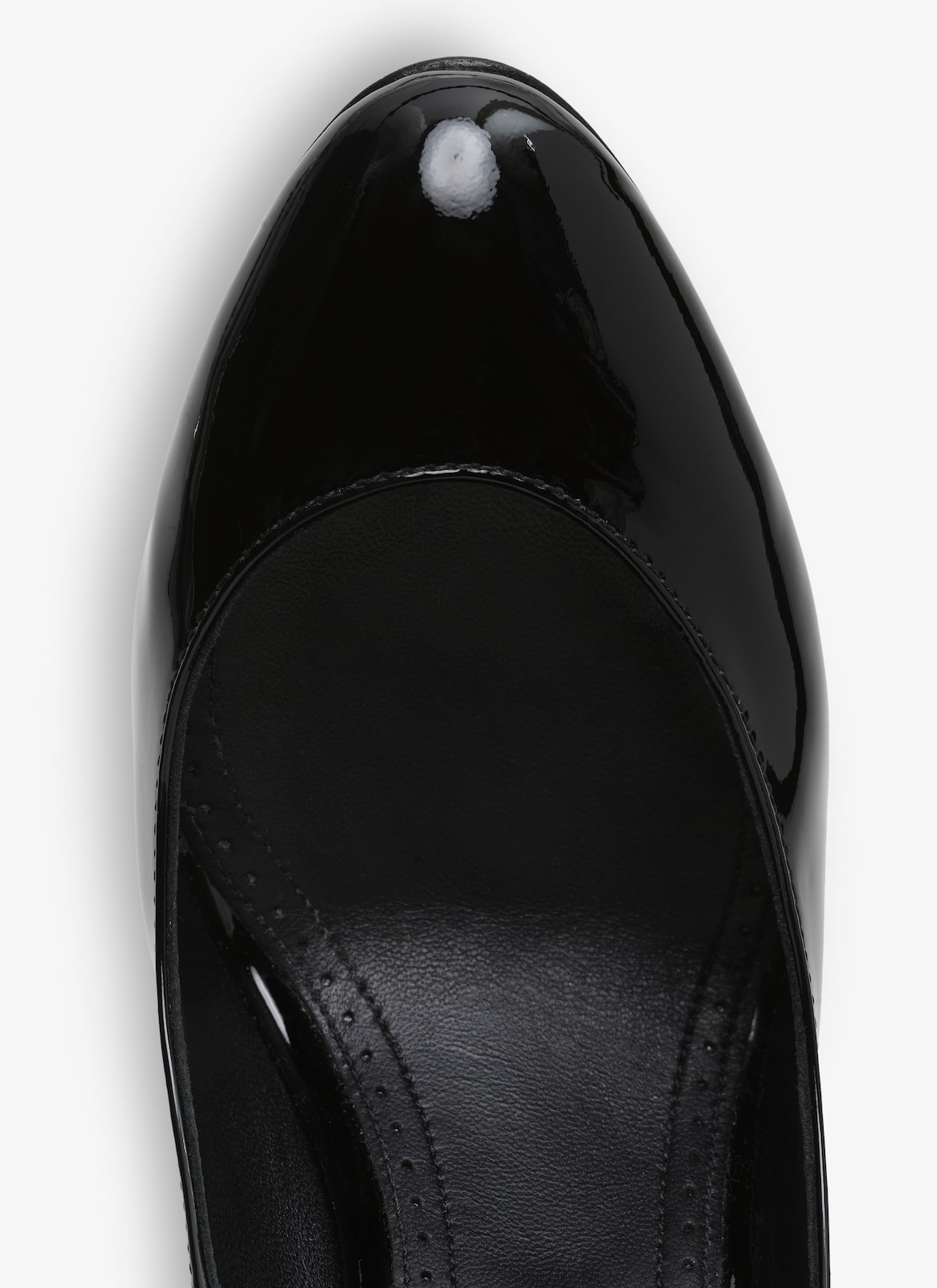 DECOLLETE PUMPS IN PATENT LEATHER ALAÏA BLACK DECOLLETE PUMPS IN PATENT LEATHER